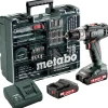 Outlet Metabo SB 18 L 2X2,0 13MM BORE-/SKRUEMASKINE MED SLAG AKKU MED BATTERI