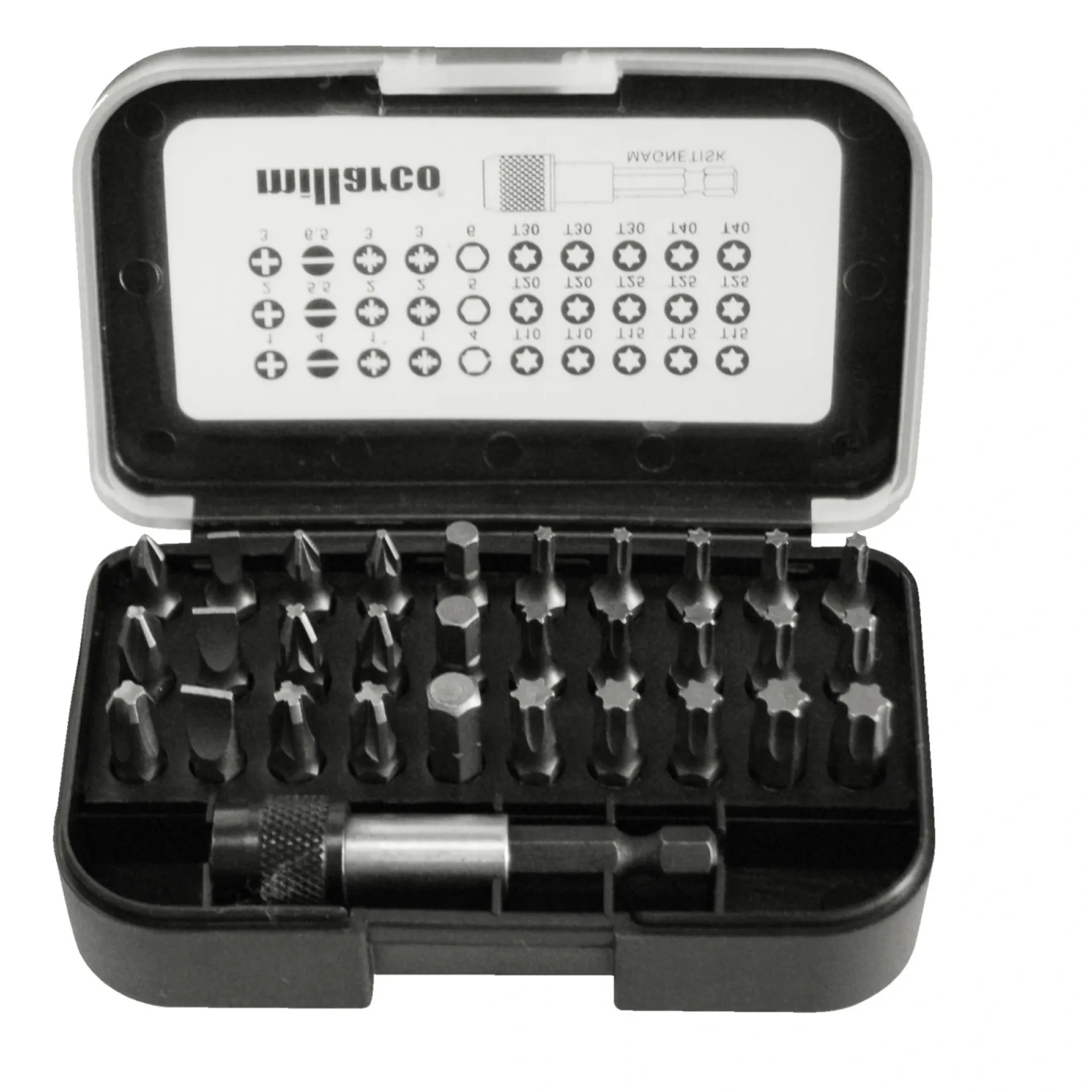 Hot Millarco INKL. BITHOLDER MED QUICK RELEASE BITSSÆT 32 DELE