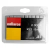 New Millarco K53 HÆFTEKLAMME GALVANISERET 20 MM 2000 STK