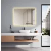 Clearance Milobad CL34 MED LED-LYS SPEJL 70X90