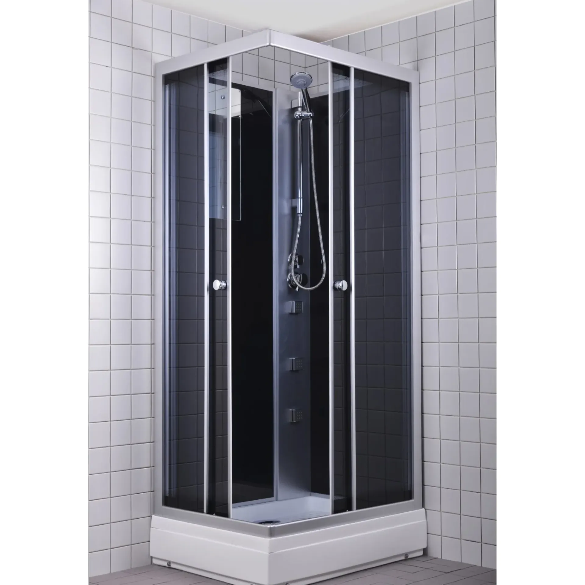 Discount Milobad RONDO BRUSEKABINE 90 CM 70 CM