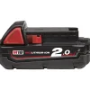 Outlet MILWAUKEE M18 B2 BATTERI 18V 2 AH 1 STK