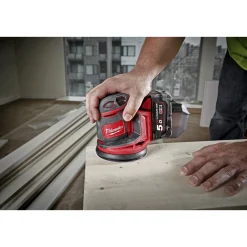 Outlet MILWAUKEE M18 BOS125-0 EXCENTERSLIBER AKKU