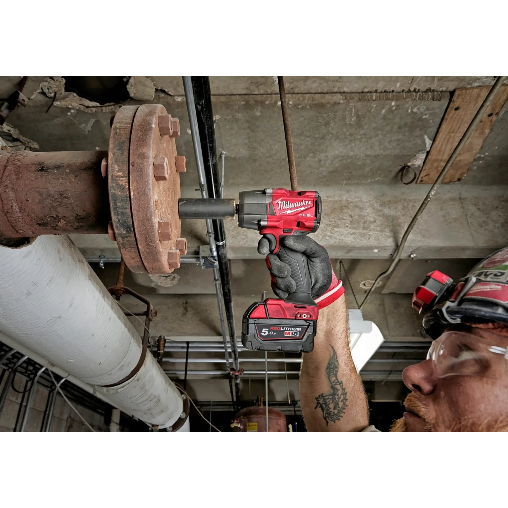 Hot MILWAUKEE M18 FMTIW2F12-0 SLAGNØGLE AKKU UDEN BATTERI OG LADER