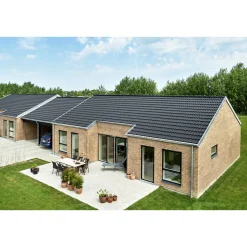 Outlet Monier B&C 30 ERGO BETONTAGSTEN SORT GENNEMFARVET