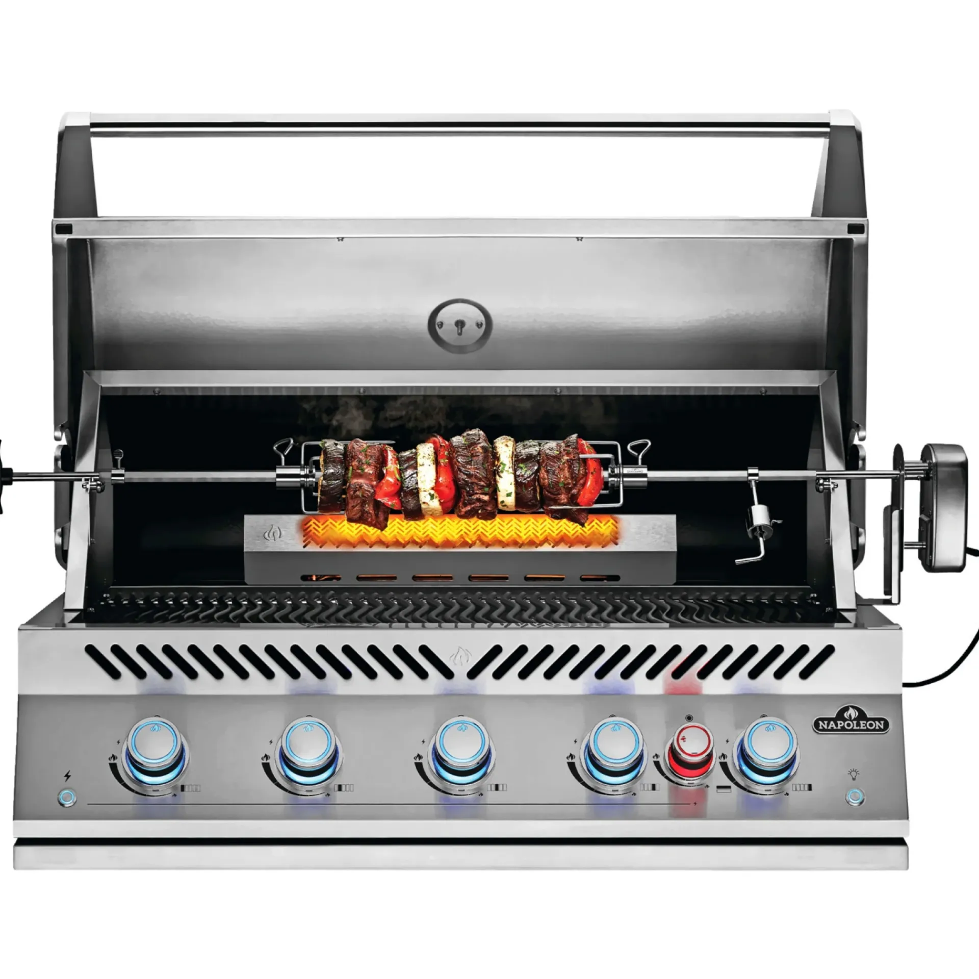 New Napoleon BUILT-IN 700 SERIE 38" INDBYGNING INDBYGNINGSGRILL SØLV