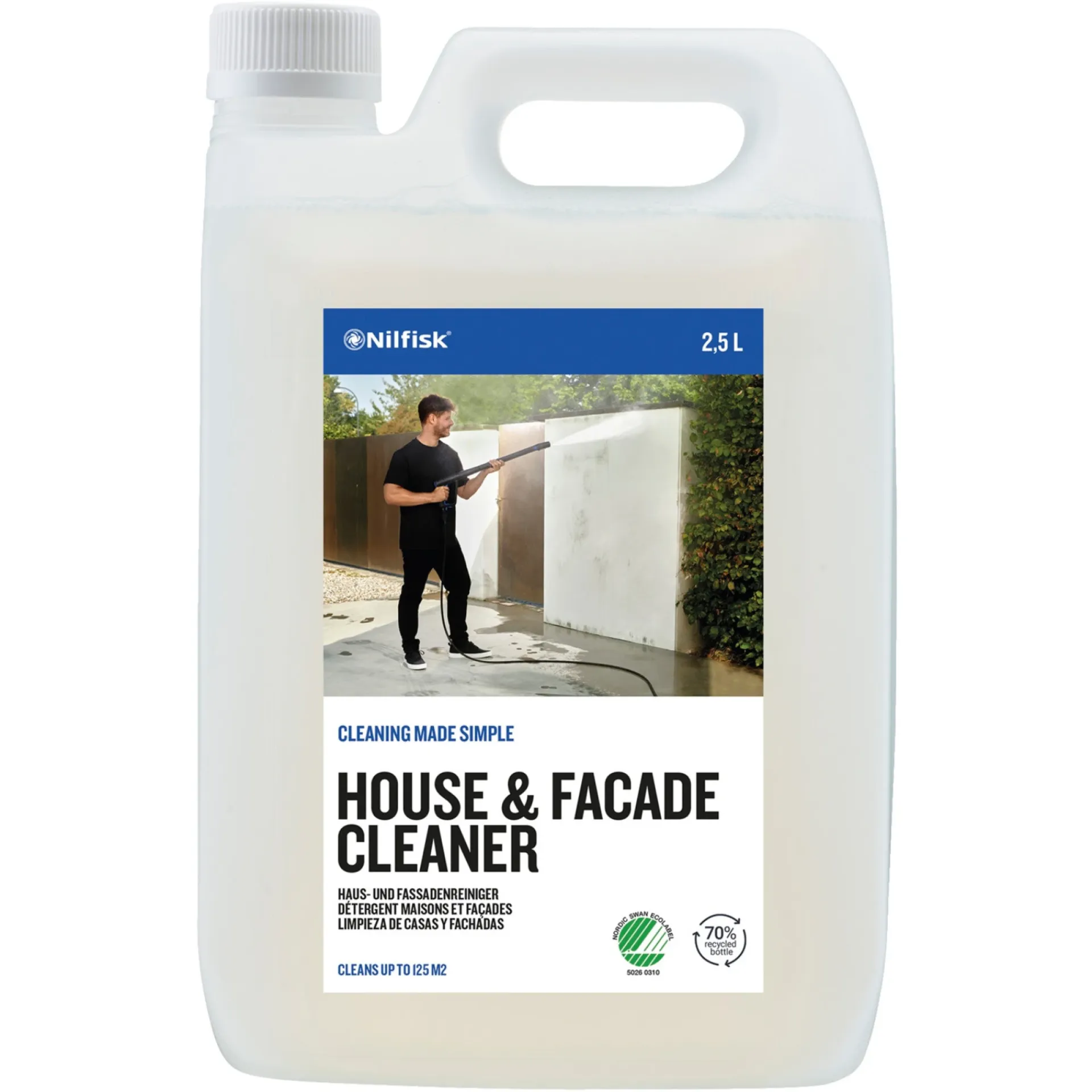 Nilfisk HUS- & FACADERENS RENGØRINGSMIDDEL 2,5L