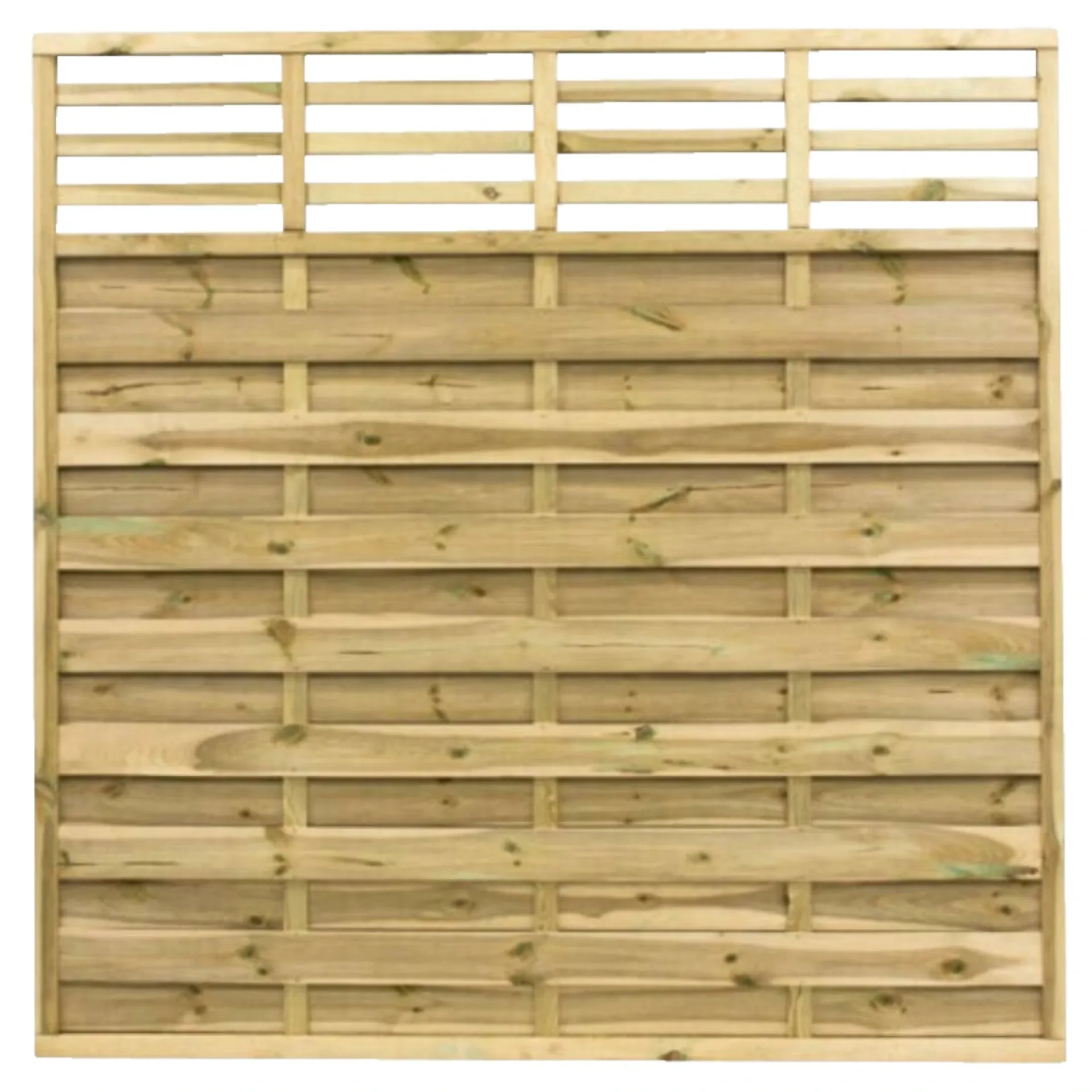 Clearance Nordic Fence STRAIGHT HEGN TRYKIMPRÆGNERET NATUR 4.50 X 180 CM
