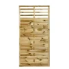 Clearance Nordic Fence STRAIGHT HEGN TRYKIMPRÆGNERET NATUR 4.50 X 180 CM