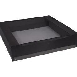Best NORDIC PLAY Active SANDKASSENET 120 X 20 X 120 CM SORT PLASTIK