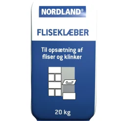 Sale Nordland FLISEKLÆB 20 KG GRÅ