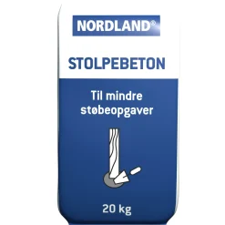 Sale Nordland STOLPEBETON 20 KG 0-8 MM