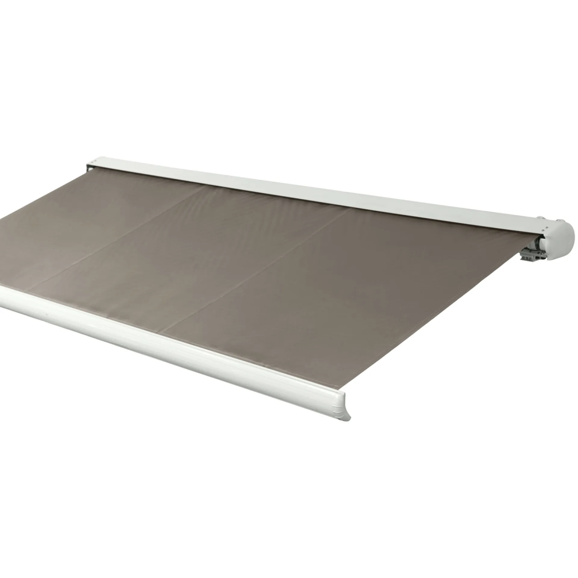Clearance Outfit LIANA M/LED MARKISE M/MOTOR TAUPE/HVID 350 CM