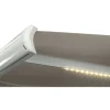 Hot Outfit LIANA M/LED MARKISE M/MOTOR TAUPE/HVID 480 CM