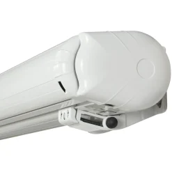 Hot Outfit LIANA M/LED MARKISE M/MOTOR TAUPE/HVID 480 CM