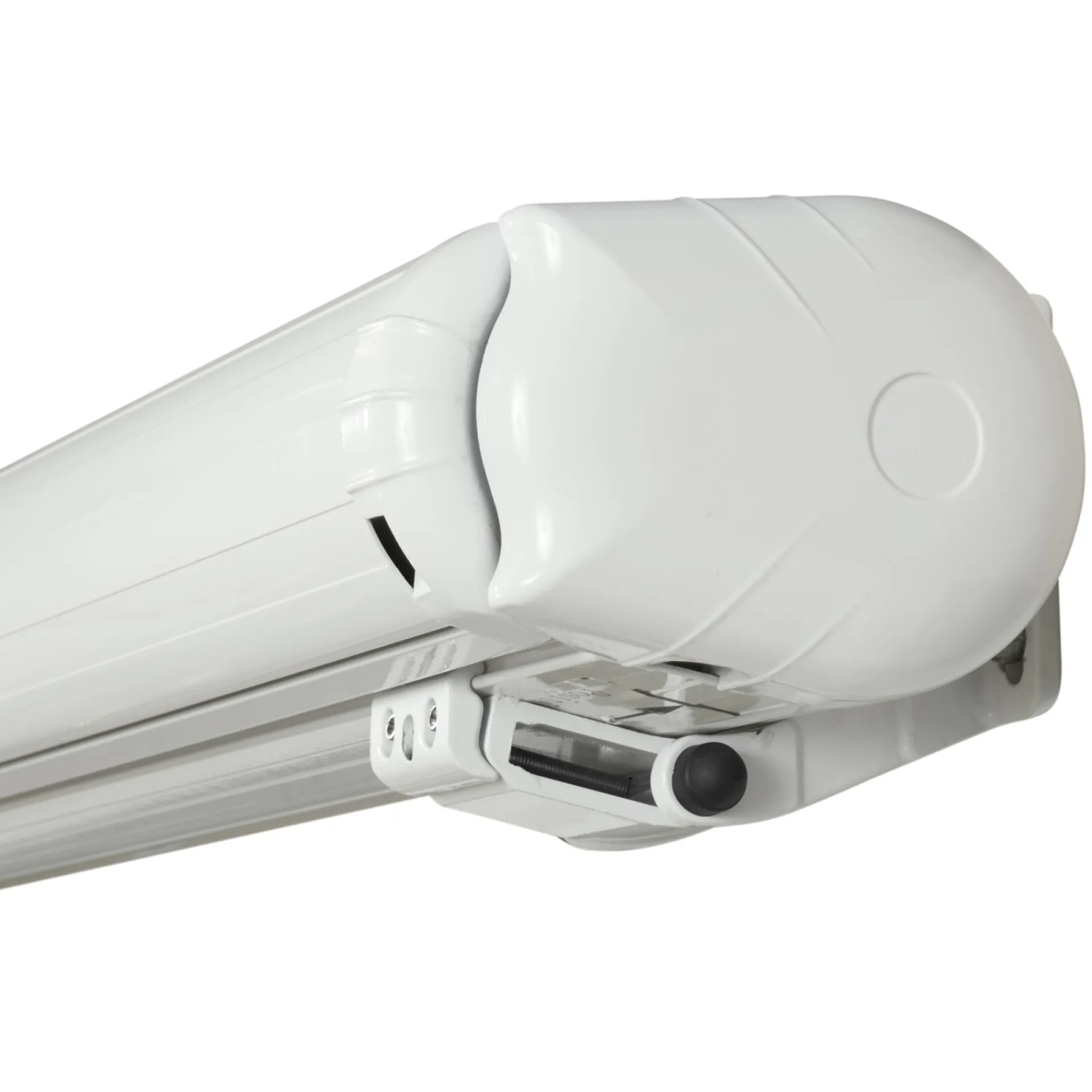 Hot Outfit LIANA M/LED MARKISE M/MOTOR TAUPE/HVID 480 CM