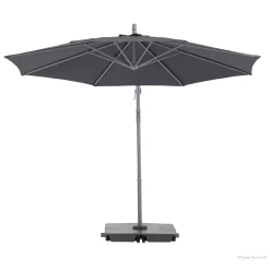 Discount Outrium BARBADOS HÆNGEPARASOL SORT Ø3 M