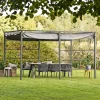 Outlet Outrium CHANIA MED RULLETAG PERGOLA 2.98 X 3.98 M