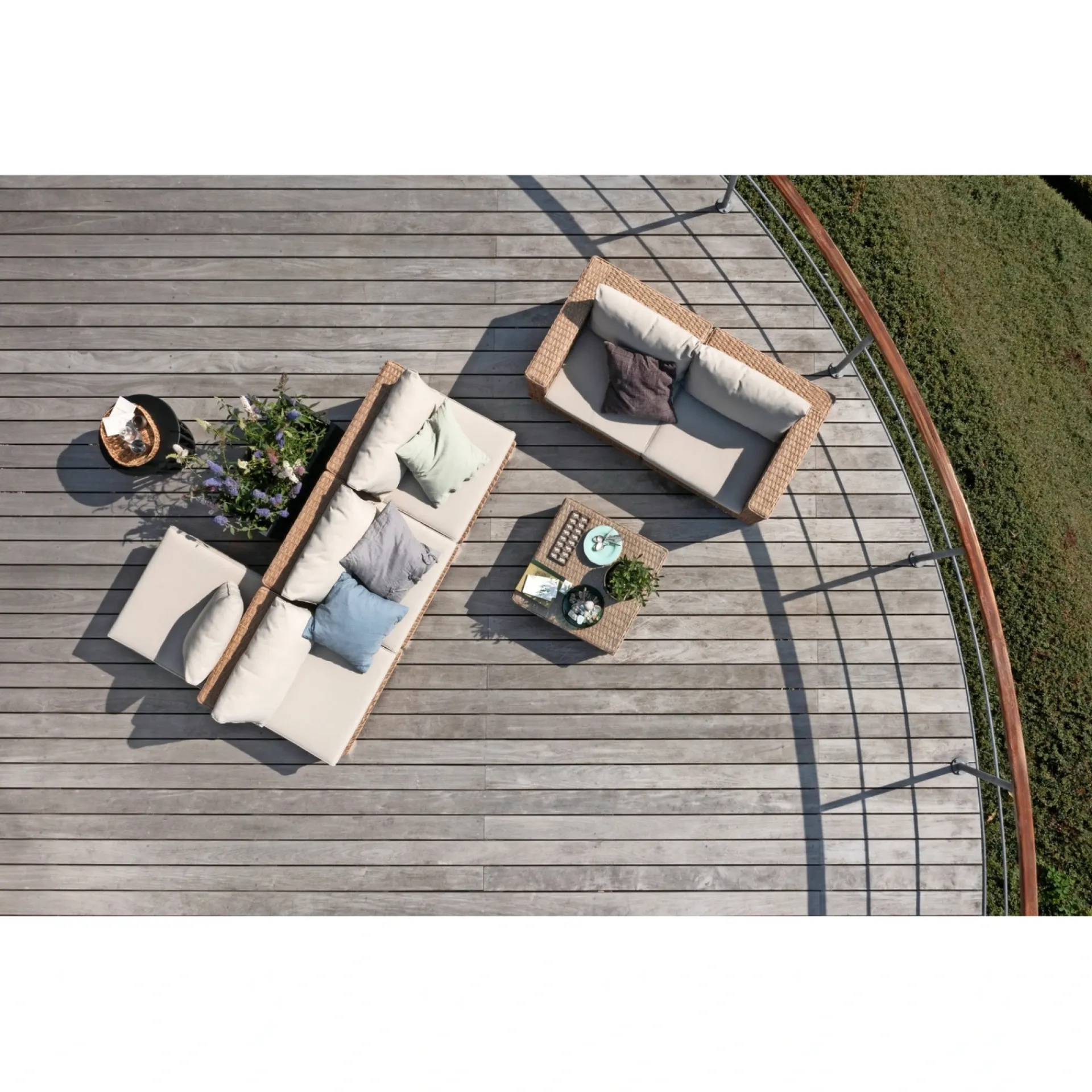 New Outrium CORDOBA LOUNGE HJØRNEMODUL NATUR