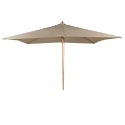 Clearance Outrium ELBA PARASOL SAND/GRÅ 3X3 M