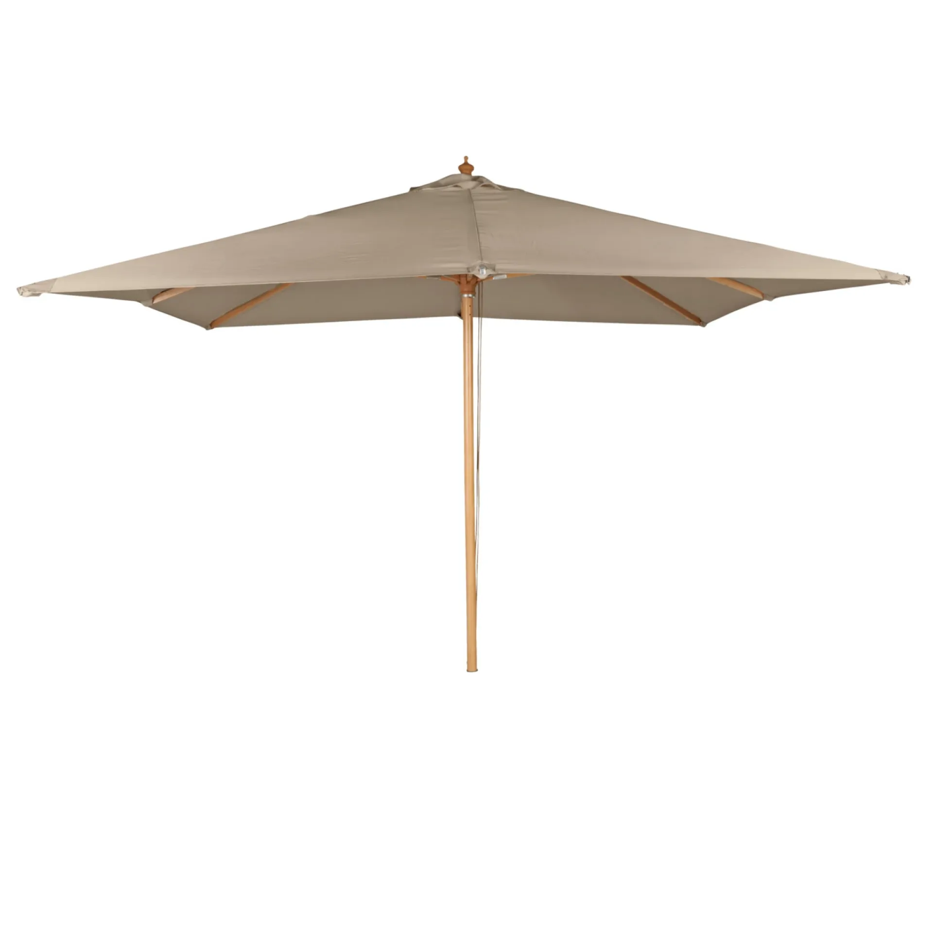 Clearance Outrium ELBA PARASOL SAND/GRÅ 3X3 M