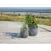 Outrium ELLA HAVEKRUKKE FIBERCEMENT ANTRACIT Ø57XH57CM