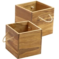 Hot Outrium HAVEKRUKKE TEAK NATUR 2 STK