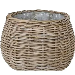 Sale Outrium INDO SÆT Á 2 STK. HAVEKRUKKE KUBO RATTAN NATUR 29X58X43