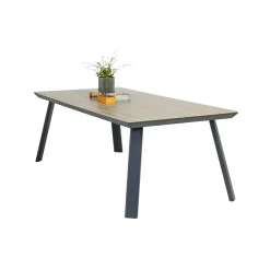 Best Outrium LEROS L220 CM HAVEBORD GRÅ