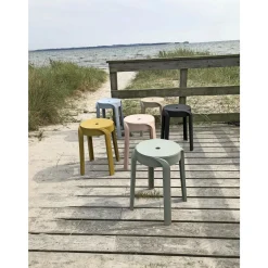 New Outrium PAROS SKAMMEL LYS BLÅ