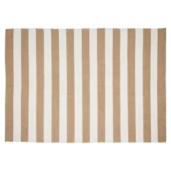 Outlet Outrium PONZA UDENDØRSTÆPPE GENANVENDT PLAST (PET) BEIGE / OFF WHITE 140X200 CM