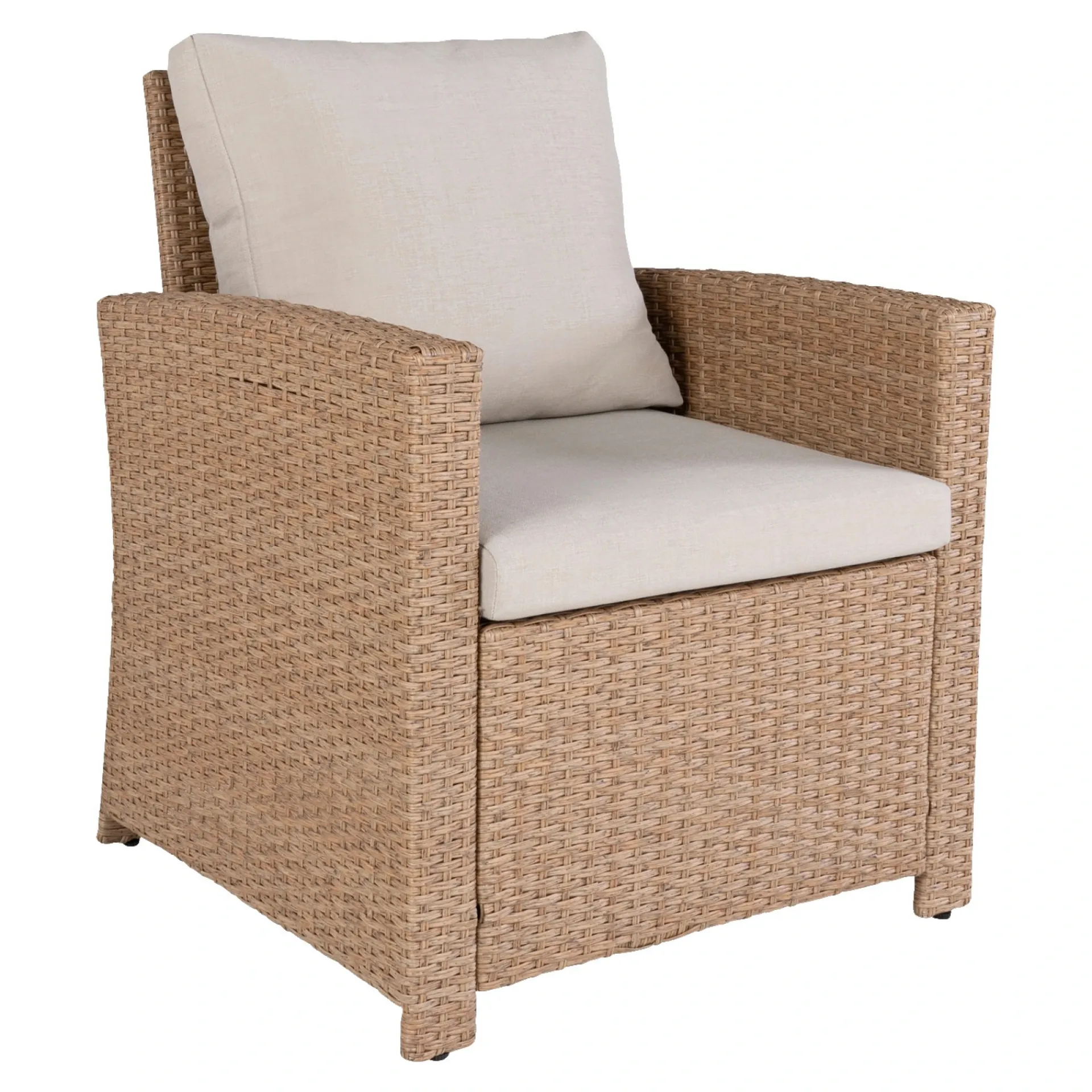 Discount Outrium PORTO MED EKSTRA HØJ RYG HAVESTOL NATUR