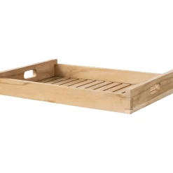 Outlet Outrium SERVERINGSBAKKE NATUR TEAK
