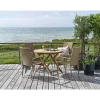 Hot Outrium SYROS/NAPOLI MED 4 STOLE HAVEMØBELSÆT TEAK/NATUR