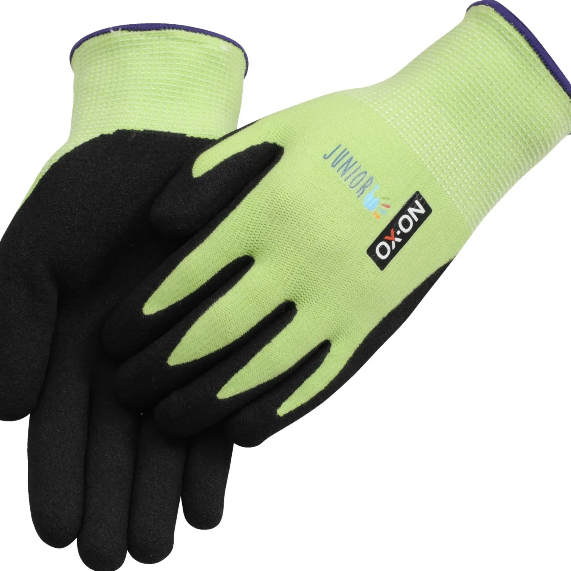 Discount OX-ON 059.05 HANDSKE 6-8 YEARS GRØN/SORT 1 PAR