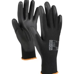 Sale OX-ON BASIC 1000 HANDSKE CE 10 SORT 1 PAR