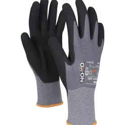 Sale OX-ON FLEXIBLE SUPREME 1600 ARBEJDSHANDSKE CE 10 GRÅ/SORT 1 PAR