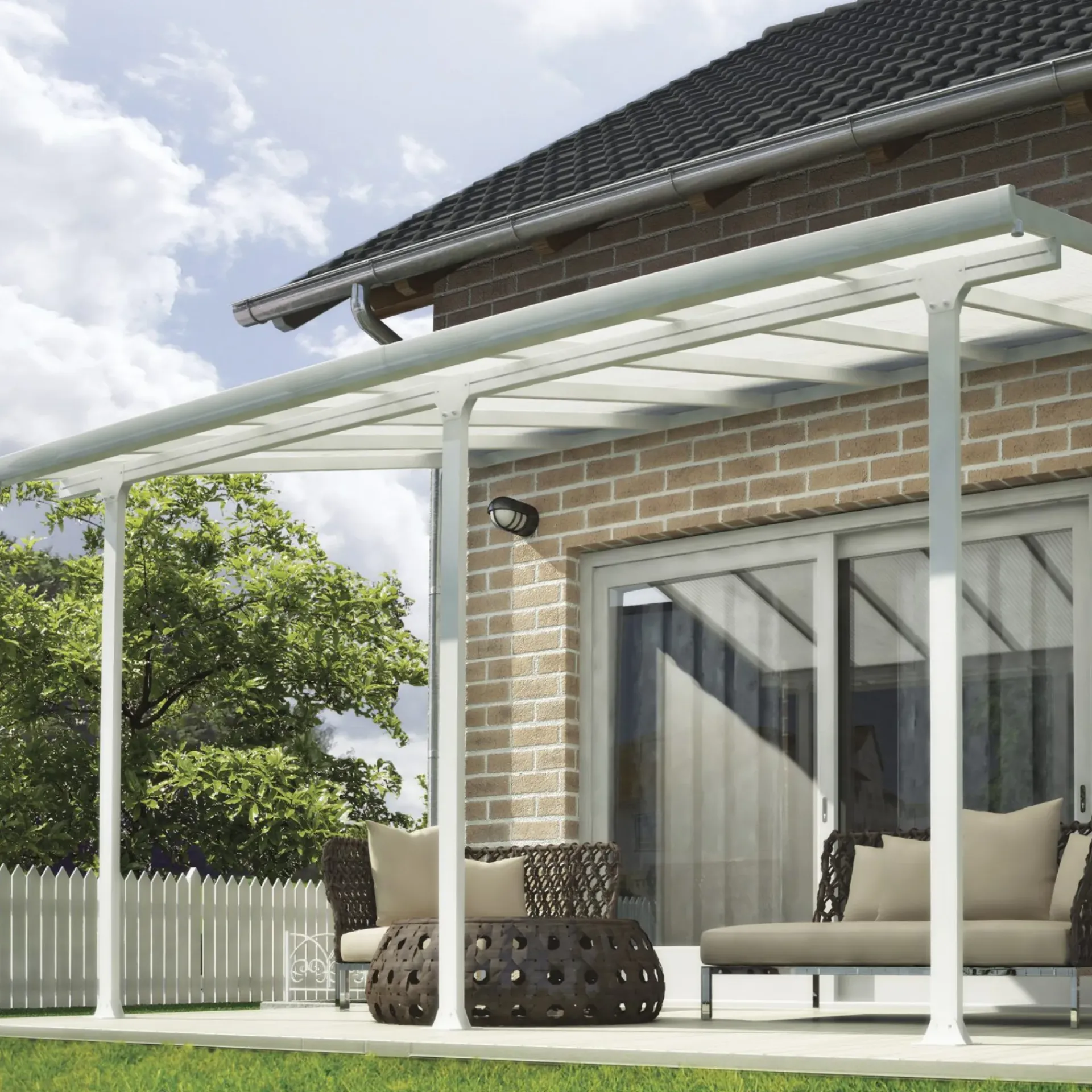 Outlet PALRAM CANOPIA CANOPIA FERIA TERRASSEOVERDÆKNING 12,5 M2
