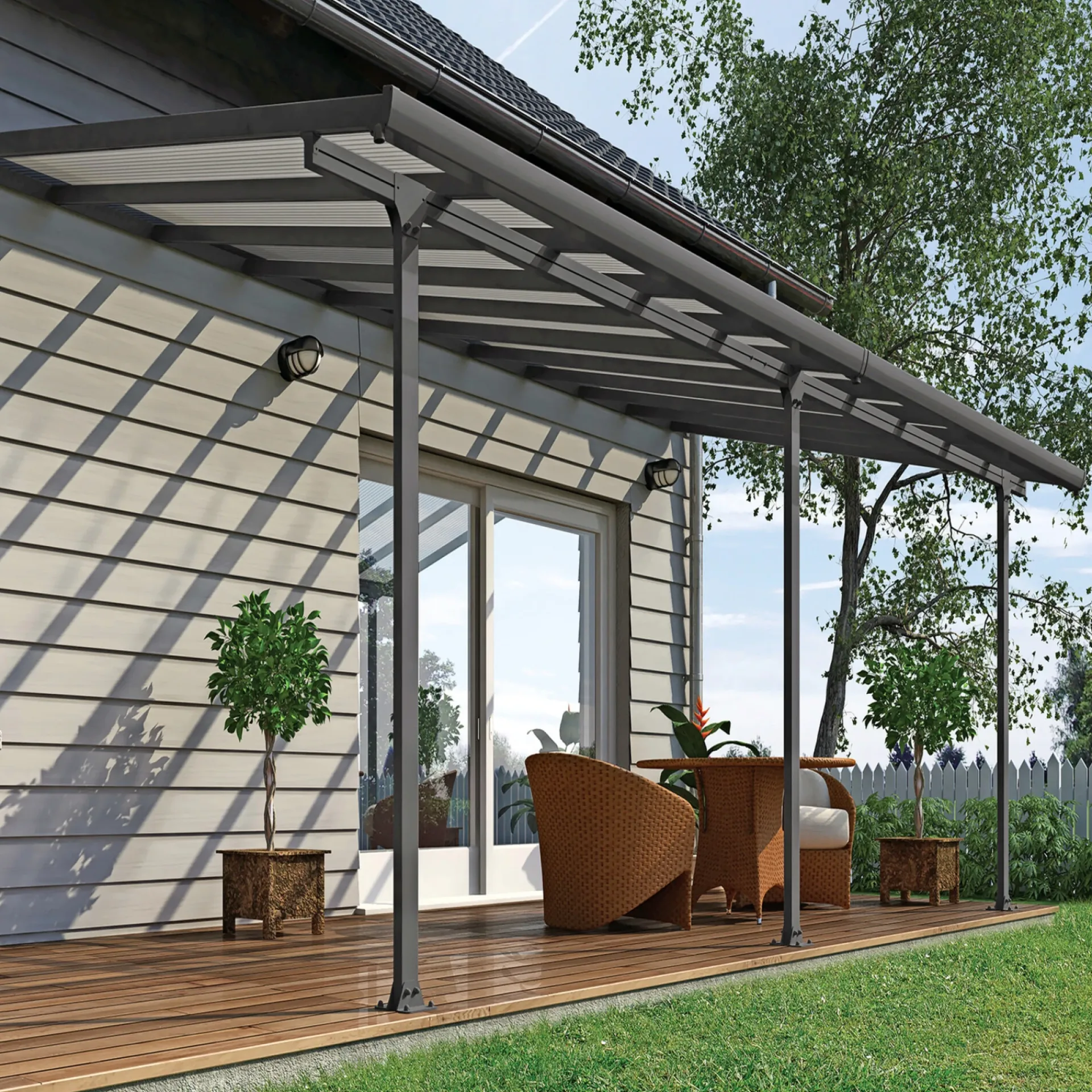 Online Palram CANOPIA FERIA TERRASSEOVERDÆKNING 17,9 M2