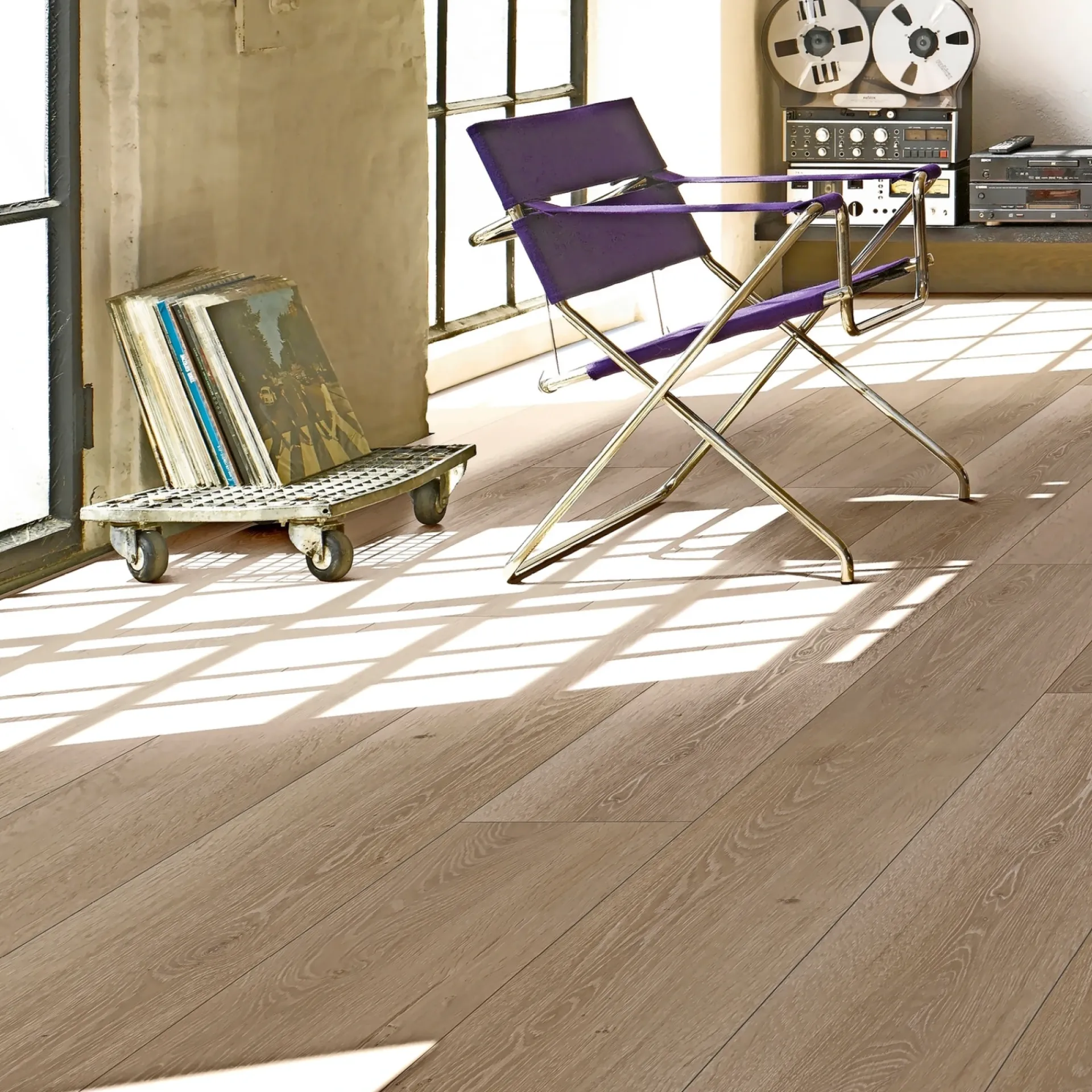 Online Parador CLASSIC 2030 PLANK KORKVINYLGULV EG ROYAL HVID