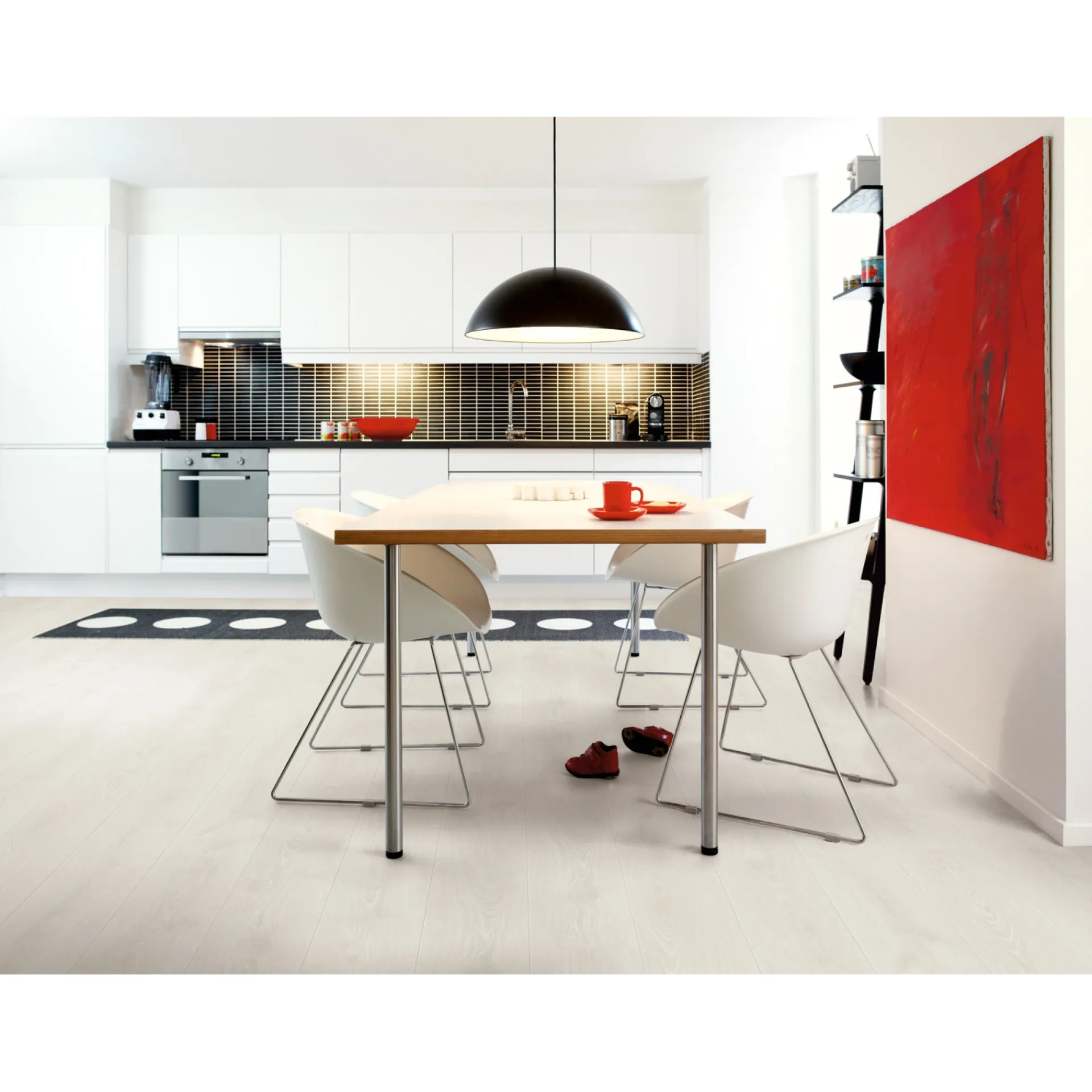 Best Pergo VISBY LAMINATGULV FROST WHITE OAK