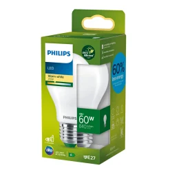 Discount Philips A60 UE LED PÆRE A60 E27 7W