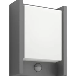 New Philips ARBOUR SENSOR UDENDØRS VÆGLAMPE ANTRACIT 6W