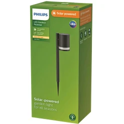 Clearance Philips FYCE SOLCELLE BEDLAMPE SORT 28,4 CM