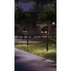 New Philips FYVE SOLCELLE BEDLAMPE SORT 28,4 CM