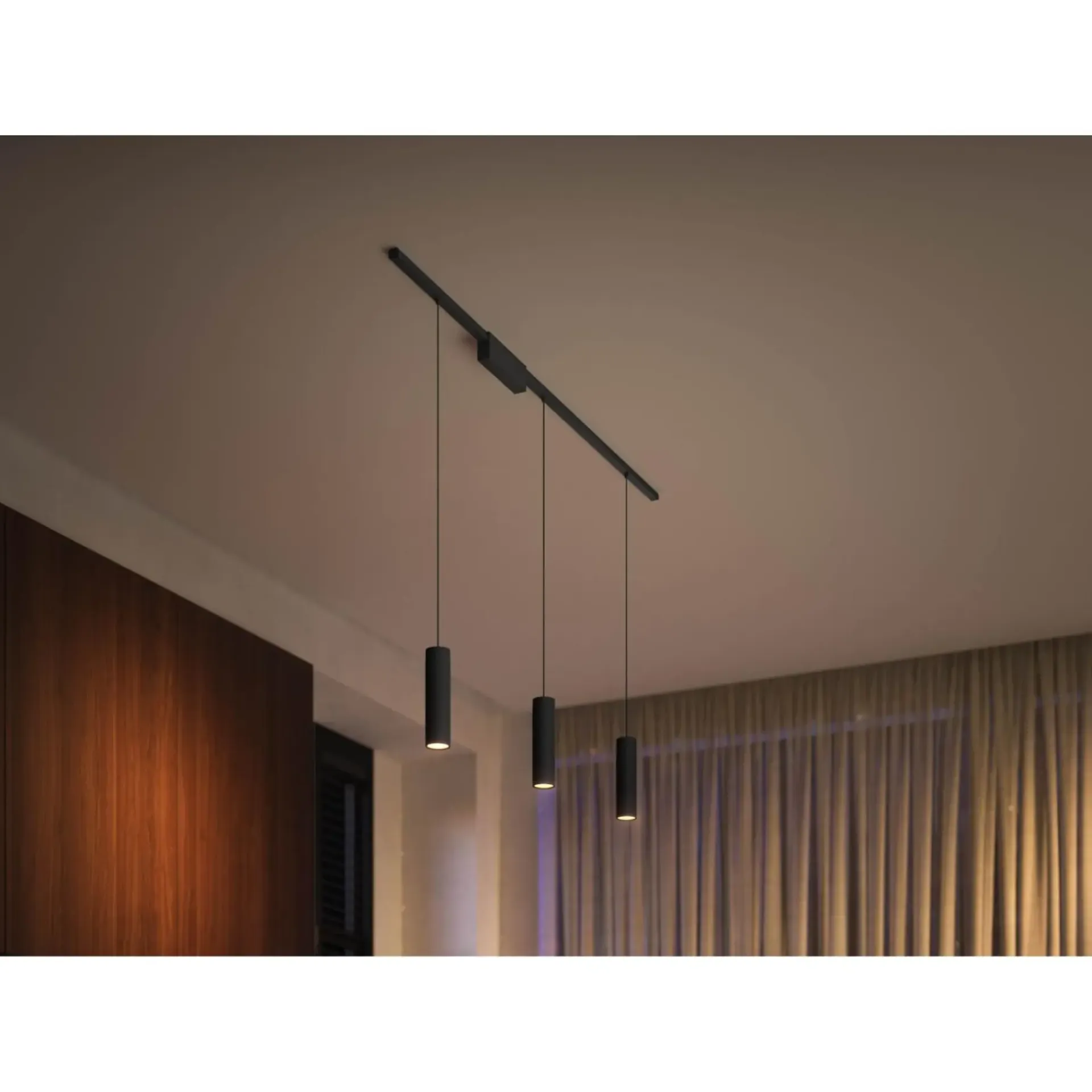 Online Philips Hue PERIFO 3 PENDLER SKINNESYSTEM SORT LED 5W