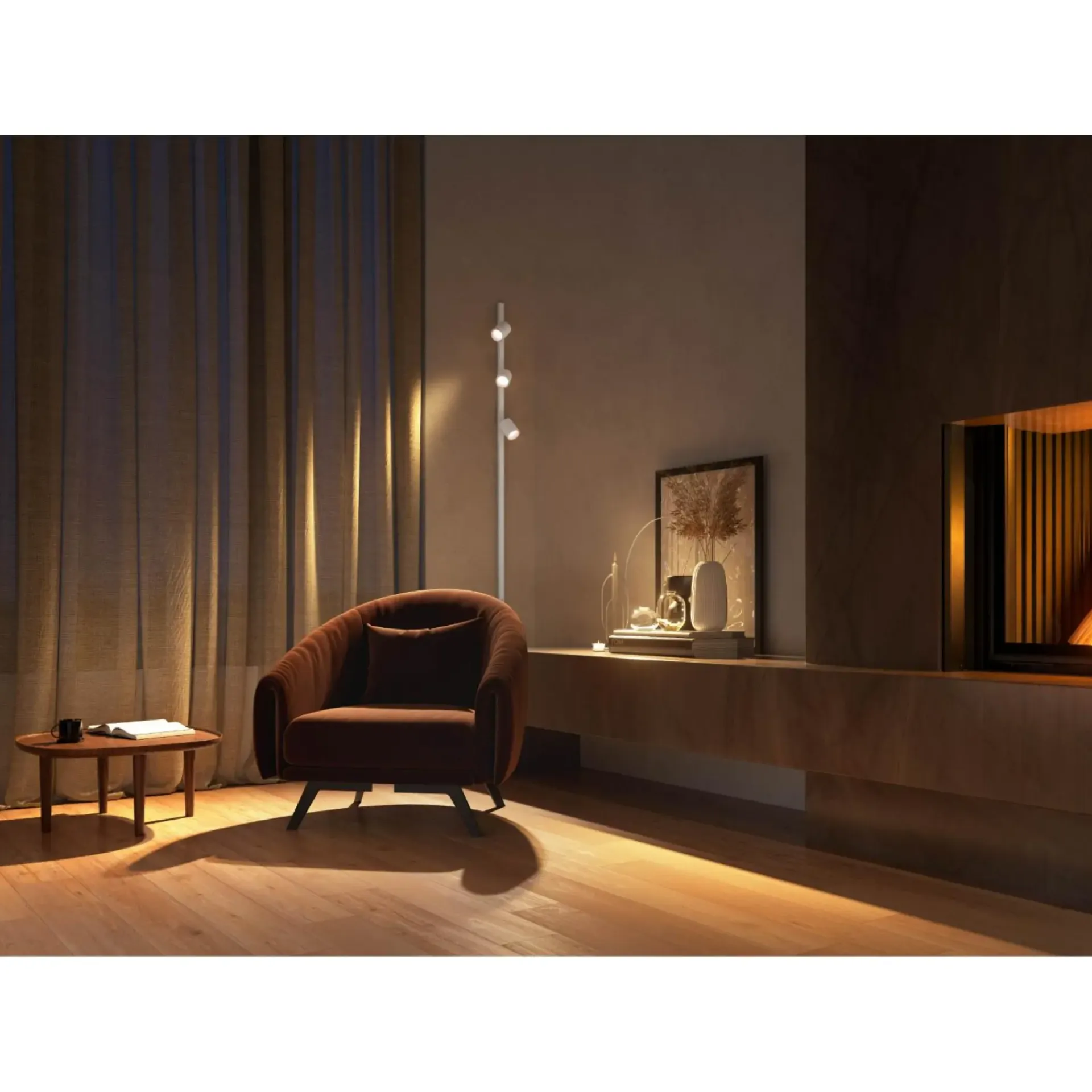Sale Philips Hue PERIFO 3 SPOT SKINNESYSTEM HVID LED 5W