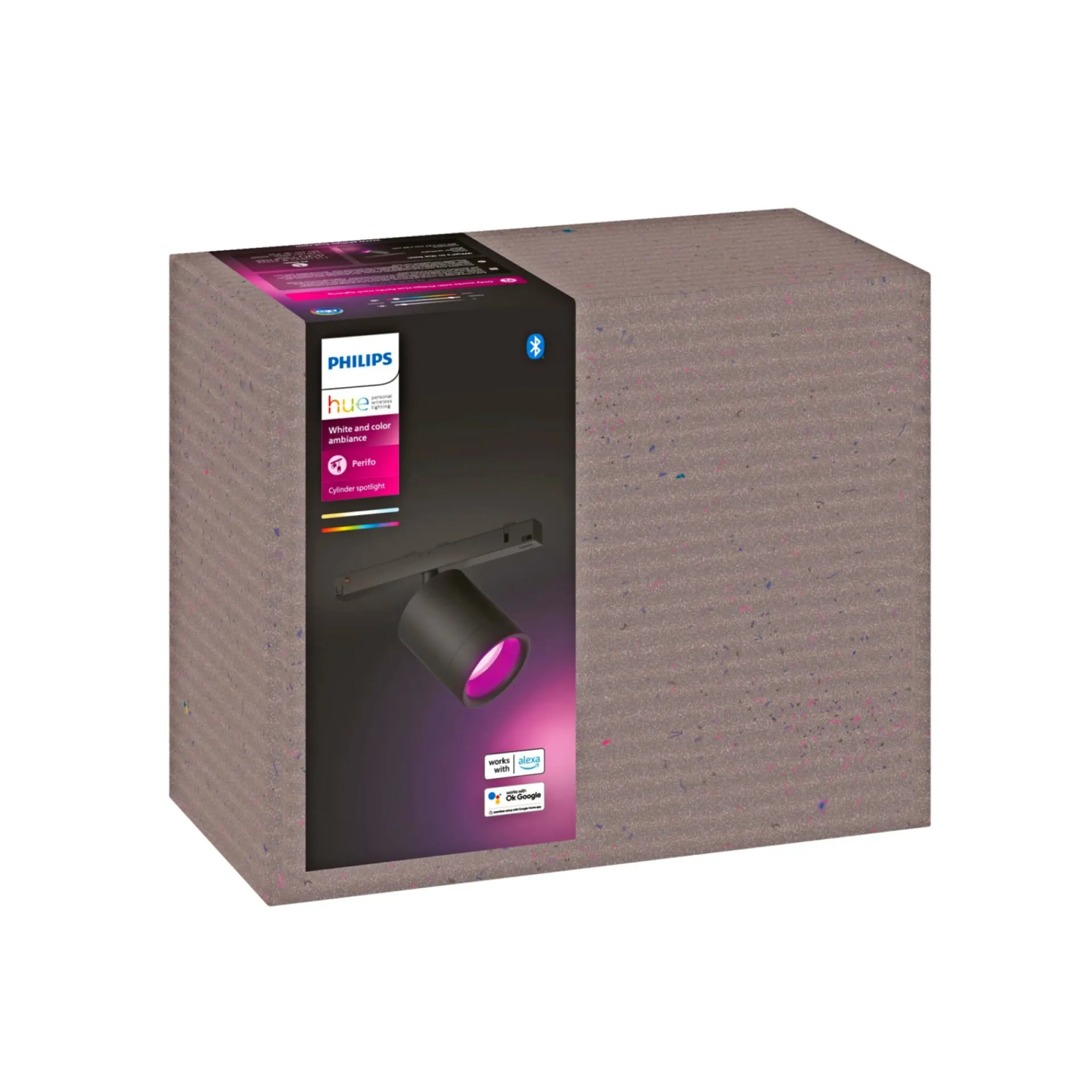 Outlet Philips Hue PERIFO SPOTLIGHT SKINNESYSTEM SORT LED 5W