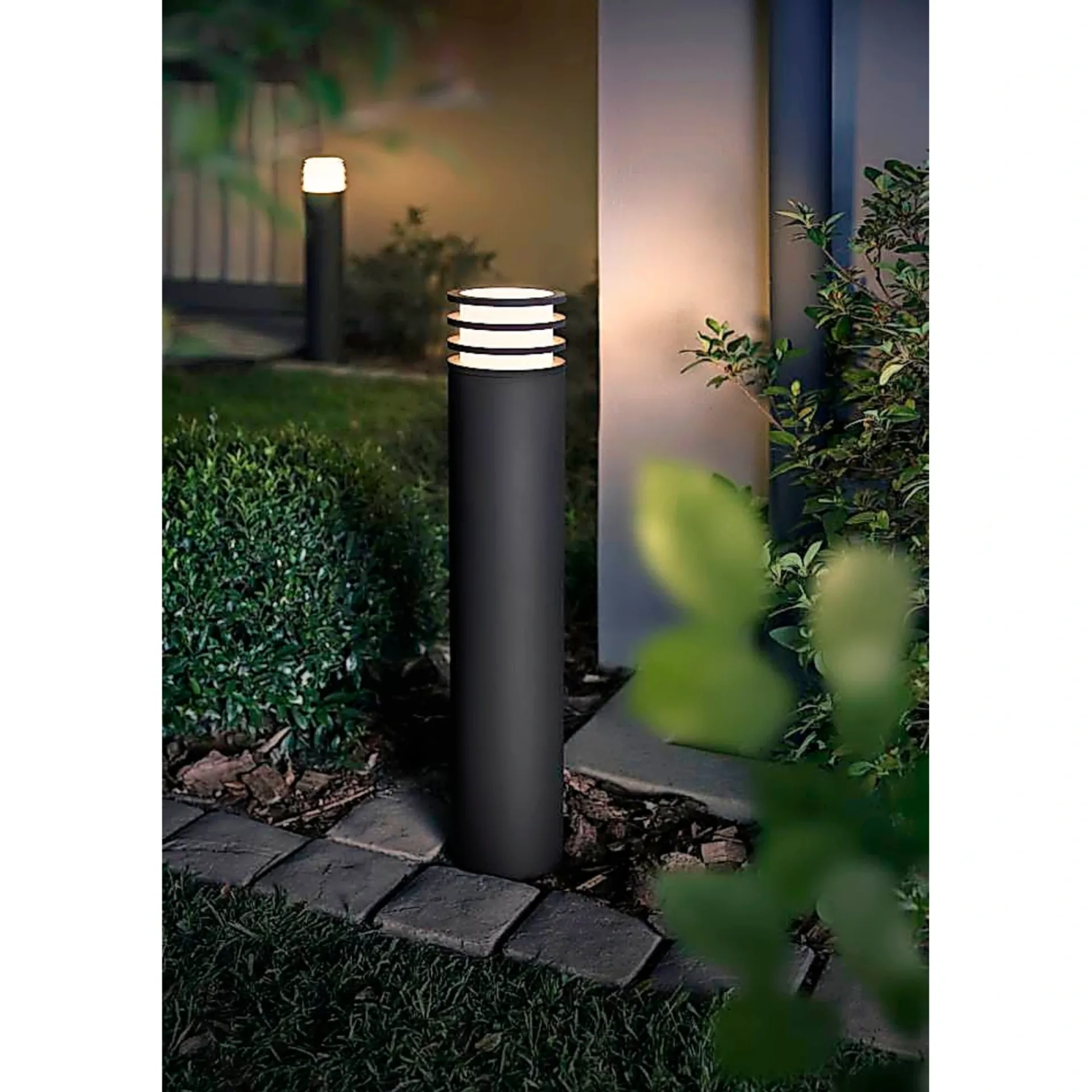 Discount Philips Hue W LUCCA BEDLAMPE ANTRACITGRÅ 77 CM