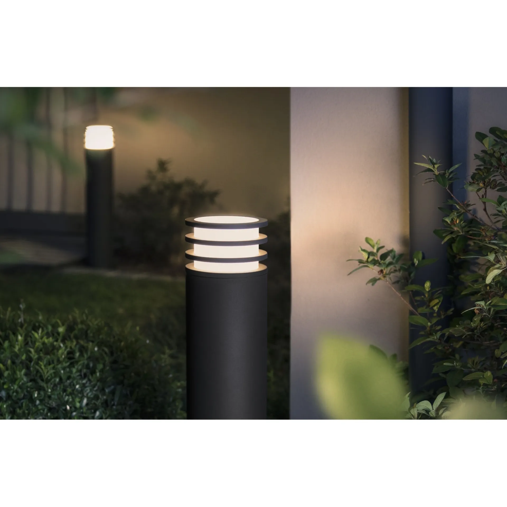 Discount Philips Hue W LUCCA BEDLAMPE ANTRACITGRÅ 77 CM